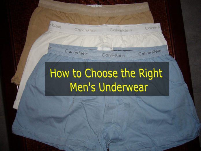 How to Choose the Right Men's Underwear