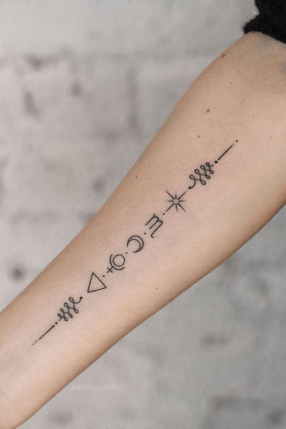 Attractive Classy Side Wrist Tattoos - unique wrist tattoos