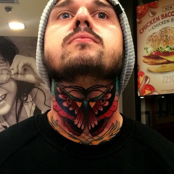 80+ Astonishing Gangster Side Neck Tattoos for Guys