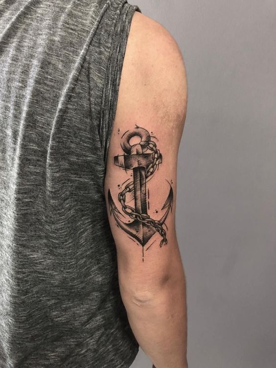 Simple Arm Tattoos for Men - arm tattoos for men half sleeves