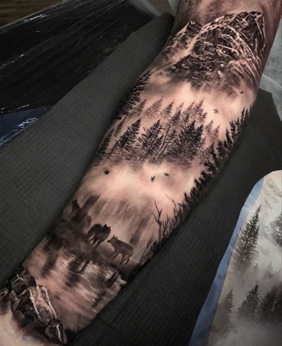 Unique Arm Forearm Tattoos for Men - forearm tattoo designs
