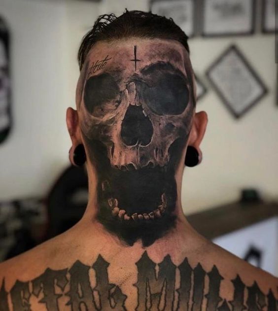 60+ Astonishing Gangster Side Neck Tattoos for Guys - Veo Tag