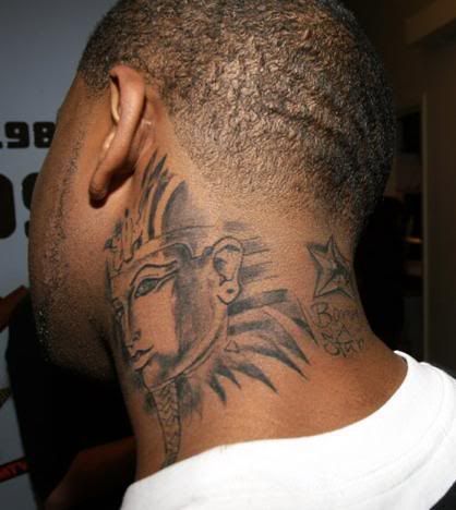 Behind the Ear Tattoos for Black Guys - behind the ear tattoos for guys