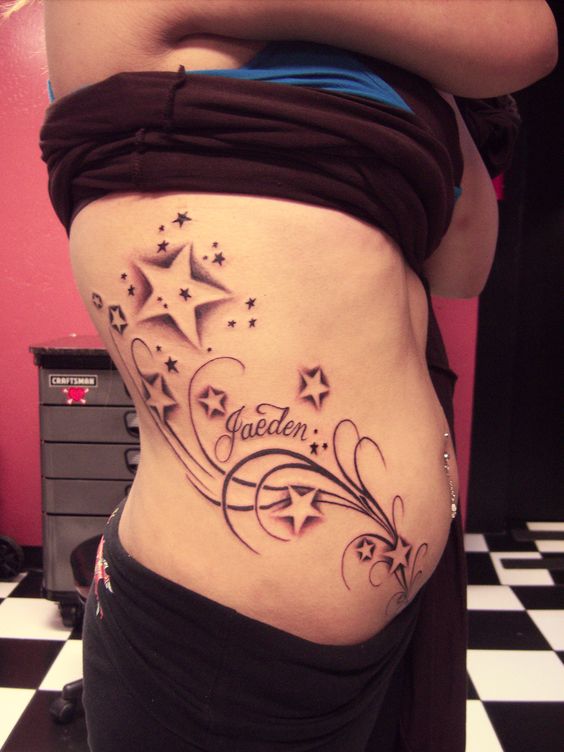 50+ Adorable Side Belly Tattoos for Girls - Veo Tag