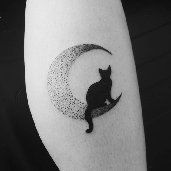 Black Cat Tattoos - black cat tattoo designs