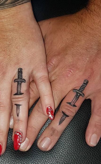 Loving Cousin Matching Tattoos - matching tattoos for cousins boy and girl