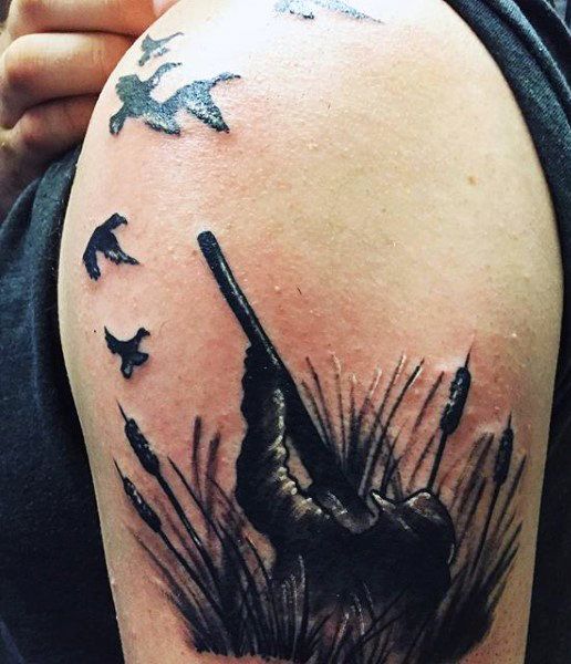 Meaningful Hunting Tattoos - hunting tattoos for guys