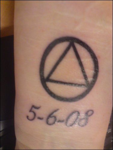 Meaningful Sobriety Tattoos - small sobriety tattoos
