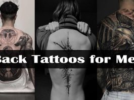 50+ Astonishing Back Tattoos for Men - Tribal back tattoos male