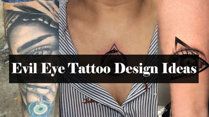 50+ Eye-catching Evil Eye Tattoo Design Ideas - evil eye tattoo meaning