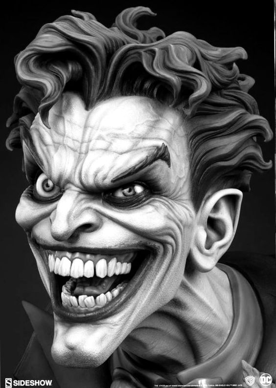 Joker Face Tattoo - joker face tattoo meaning