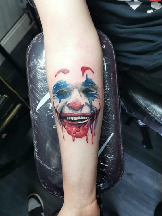 Joker Tattoo Ideas - joker tattoo meaning