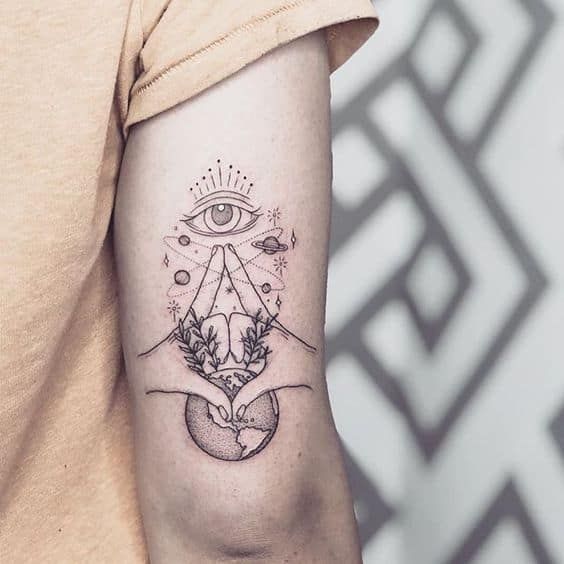 Meaningful Evil Eye Tattoo - evil eye tattoo bad luck