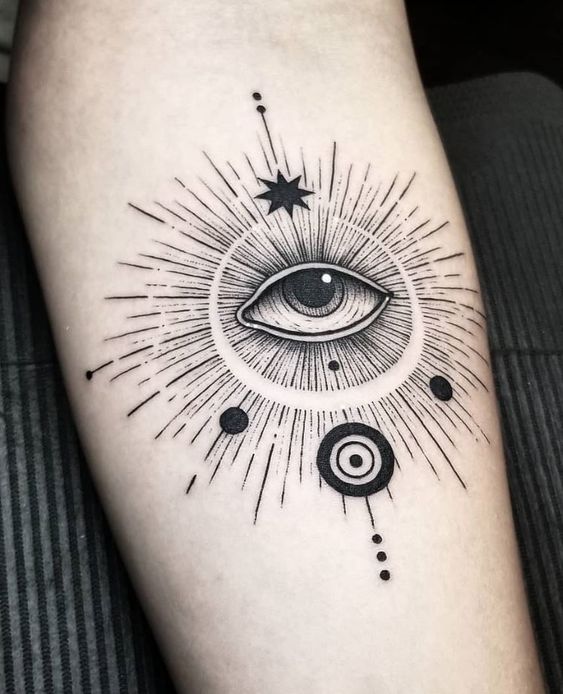 Meaningful Evil Eye Tattoo - evil eye tattoo bad luck