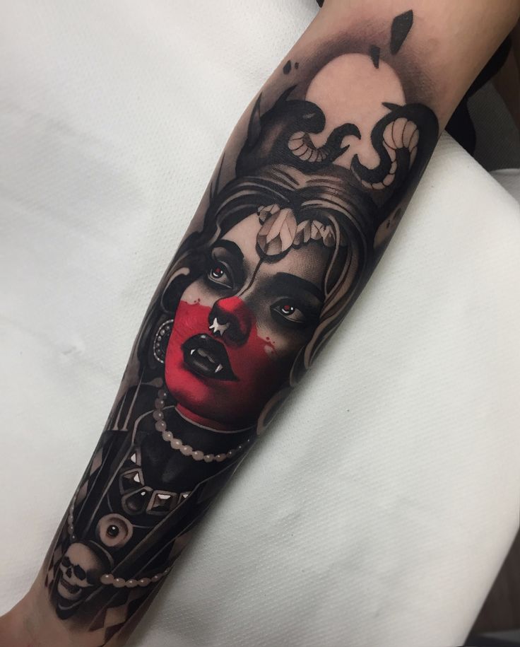 Neo Traditional Tattoo Sleeve - neo traditional tattoo sleeve woman