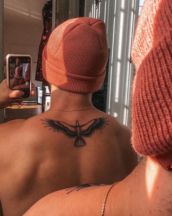 Small Back Tattoos for Men -  Tattoo for men