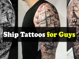 50+ Attractive Ship Tattoos for Guys - tattoos for men
