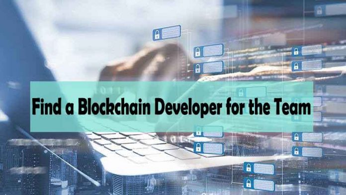 Find a blockchain developer for the team - where to find blockchain developers
