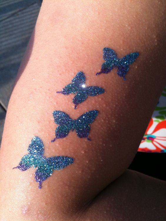 Real Glitter Tattoos - how do permanent glitter tattoos work