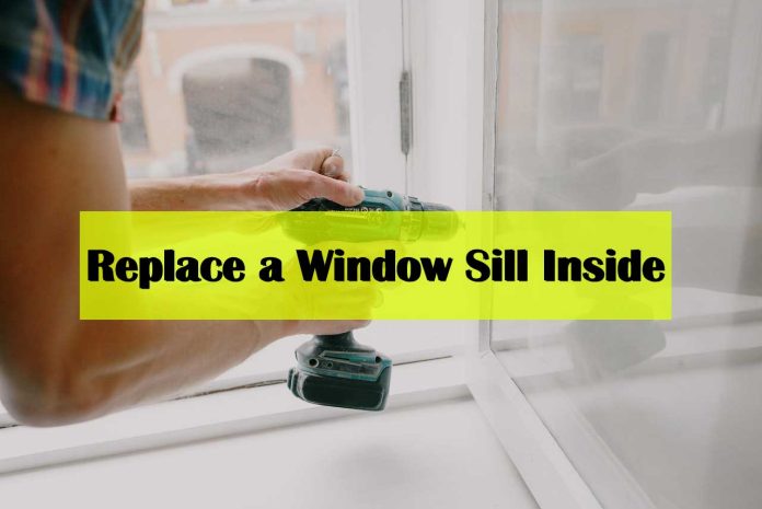 Нow to Replace a Window Sill Inside - how to replace window sill inside