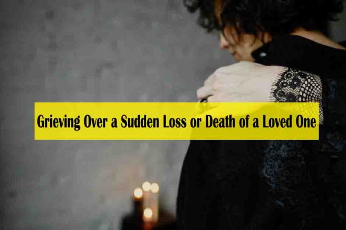 4 Steps To Grieving Over a Sudden Loss or Death of a Loved One - 5 stages of grief woman