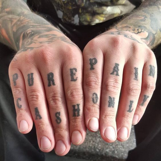 Simple Knuckle Tattoos - knuckle tattoo generator