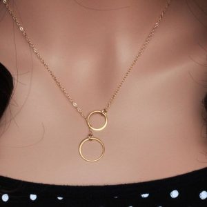 circle necklace tiffany