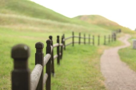 ranch rail fence