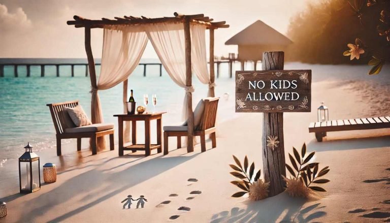No Kids Allowed On This Beach? Perfect! Welcome To Your Second Honeymoon! No Kids Allowed On This Beach