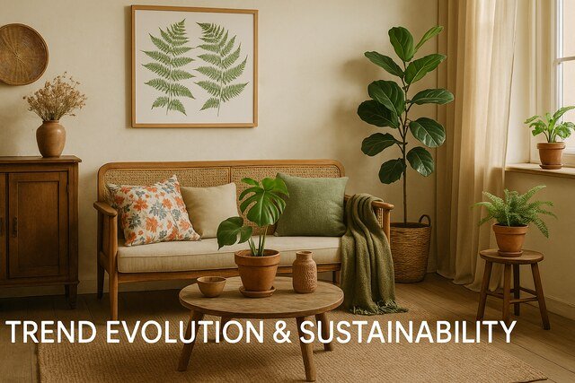 Minimalist Jam Girl Summer decor with soft colors and floral accents.