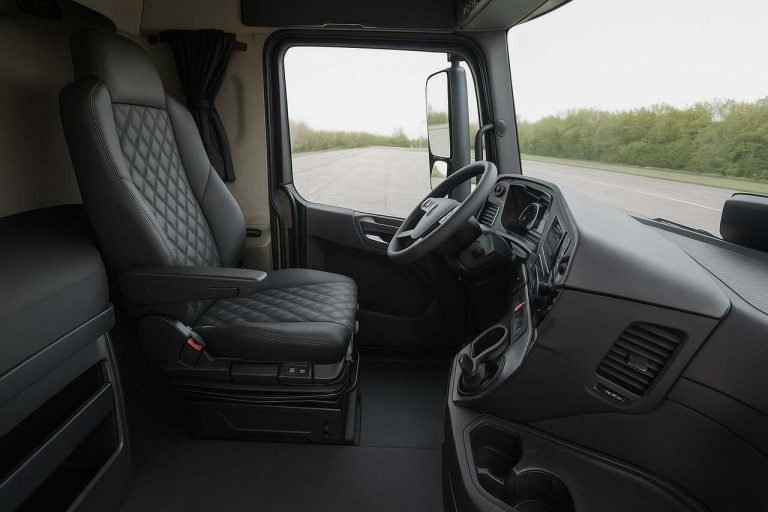 Semi truck interior upgrades for comfort and efficiency