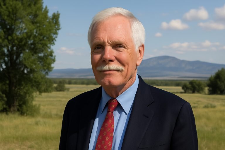 Ted Turner Net Worth: Media Mogul, Philanthropy, and Business Legacy Ted Turner outdoors with mountain backdrop