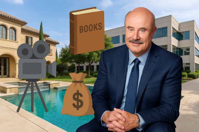Dr. Phil’s income sources including TV, books, and business investments