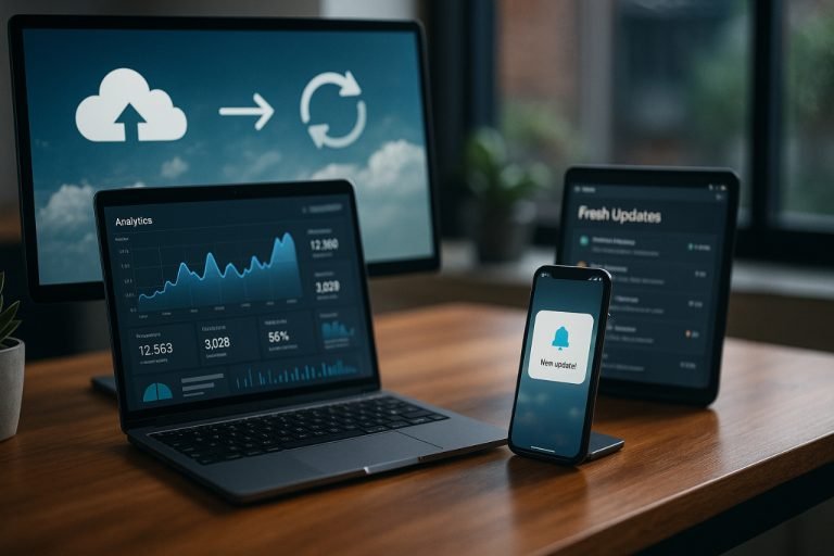 Ontpress Freshupdates: How It Works, Features Real-time content update system with digital dashboard and cloud sync.