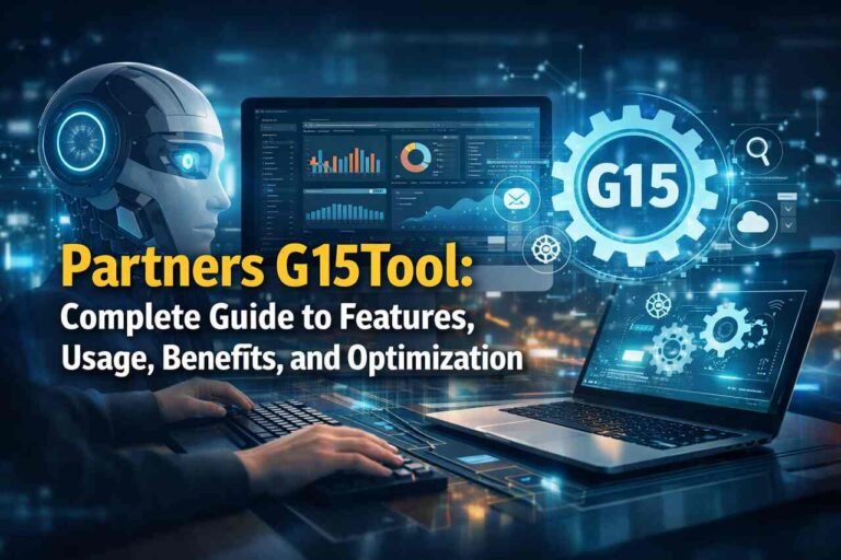 Partners G15Tool: Complete Guide to Features, Usage, Benefits, and Optimization Partners G15Tool complete guide featured image