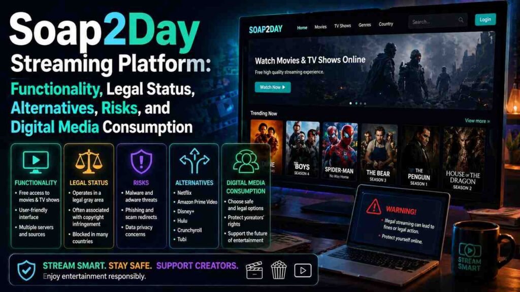 Soap2Day streaming platform risks and alternatives guide
