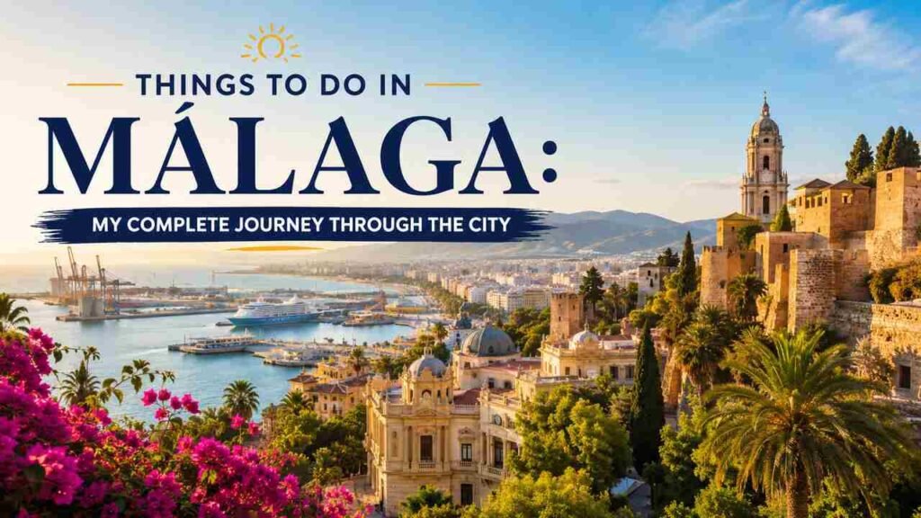 Panoramic view of the best things to do in Málaga
