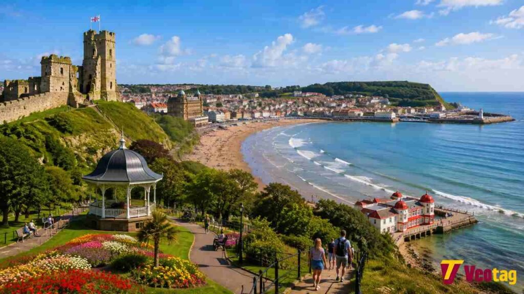 Things to Do in Scarborough: Beaches, Castle, Parks and the Best Seaside Experiences Scarborough beach, castle and seaside park overlooking the coast.