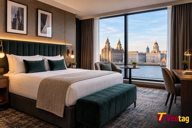 Luxury room at The Halyard Liverpool