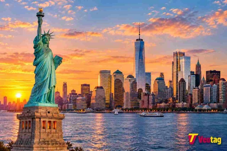 New York Trip: How to Plan the Perfect NYC Visit Statue of Liberty and Manhattan skyline during a New York trip