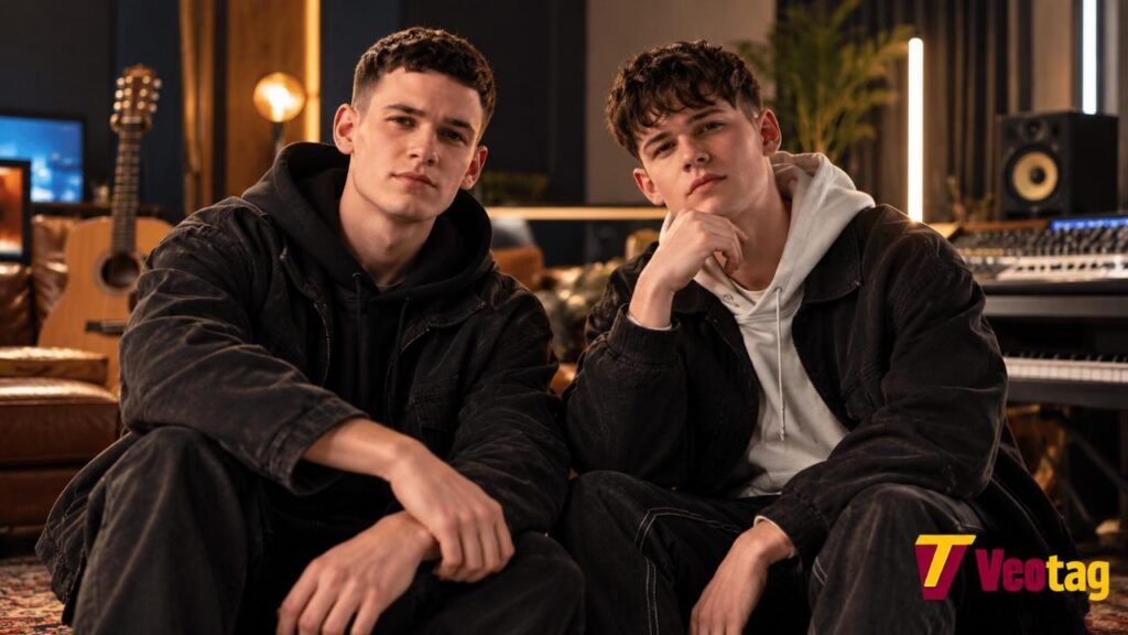 Max and Harvey: Who Are the Twin Singers and What Are They Doing Now? Max and Harvey twin singers in a modern music studio