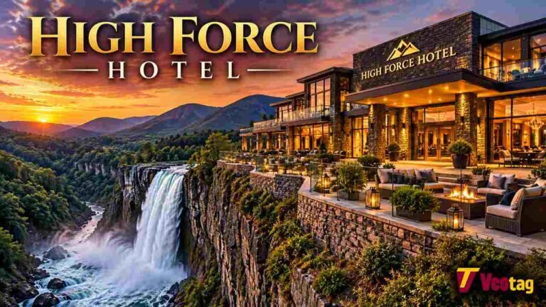 High Force Hotel: A Complete Guide to Staying by High Force Waterfall High Force Hotel overlooking High Force Waterfall and scenic countryside